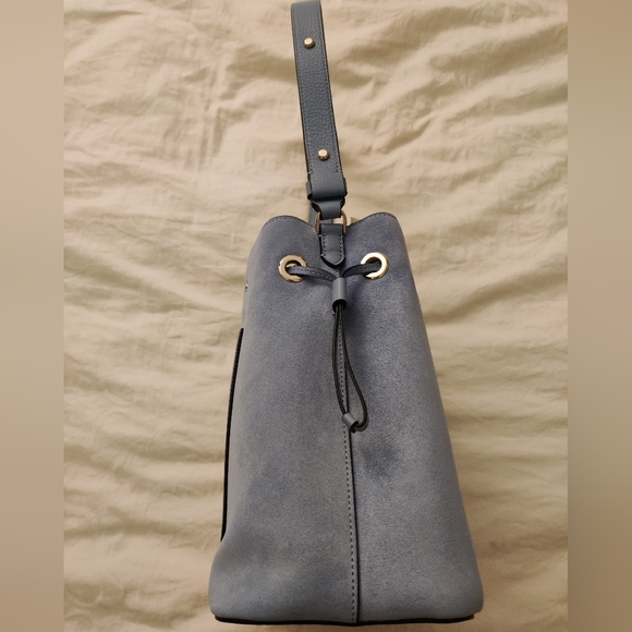 Kate Spade dusty baby blue bucket tote bag - Picture 3 of 5
